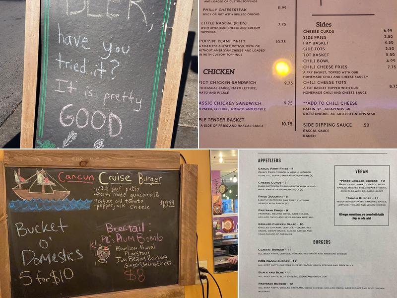 Green Room Burgers & Beer L.L.C. Menu