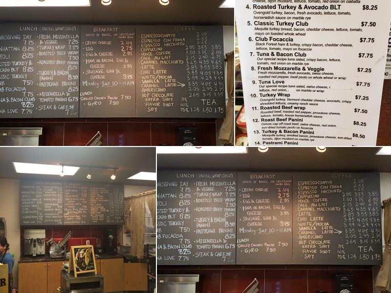 Paramount Café Menu