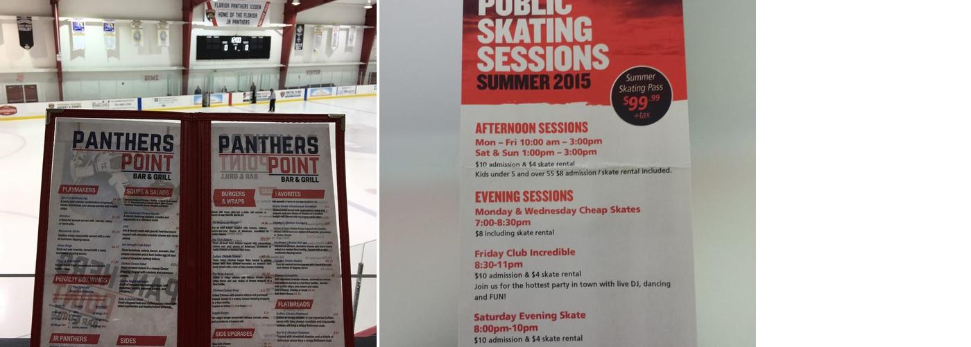 Panthers Point Bar & Grill Menu