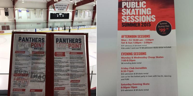 Panthers Point Bar & Grill Menu