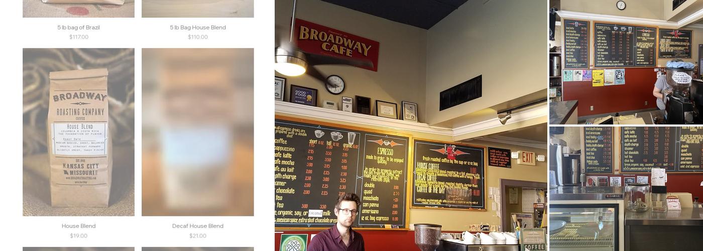 Broadway Café Menu