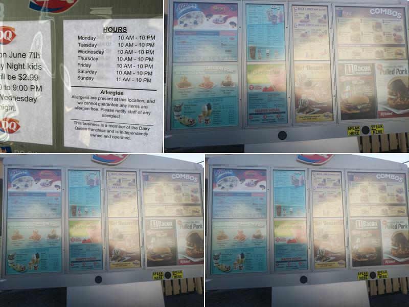 Dairy Queen Grill & Chill Menu