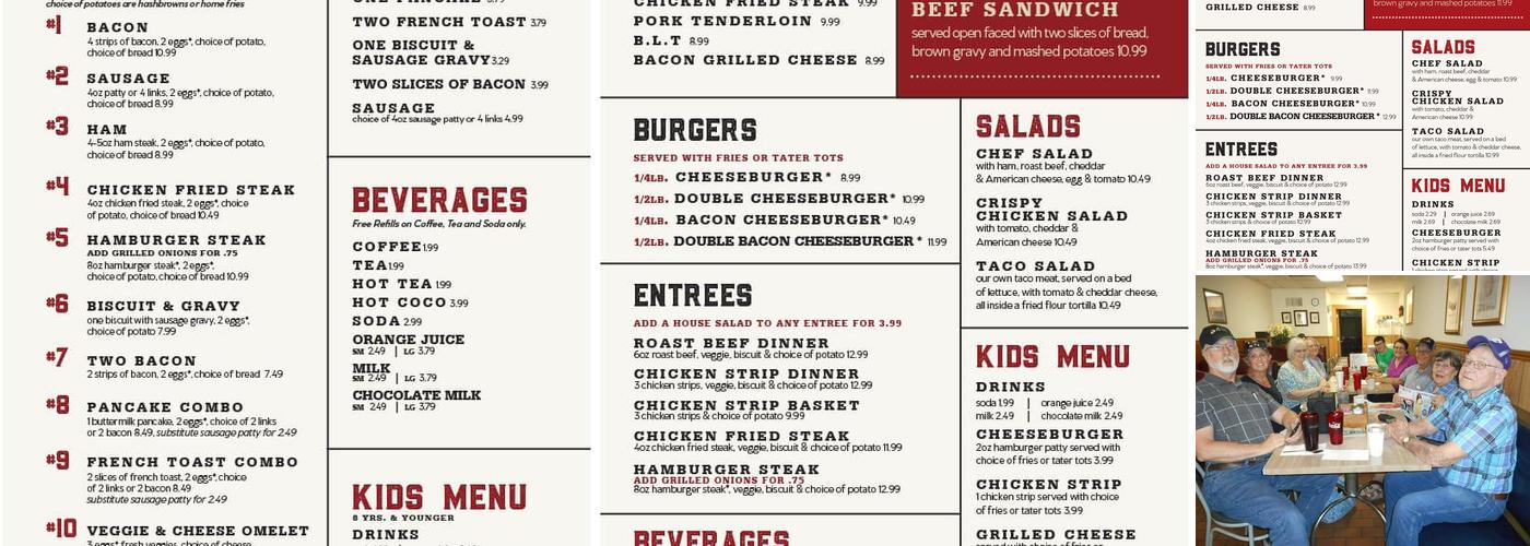 Friendly Cooker Menu