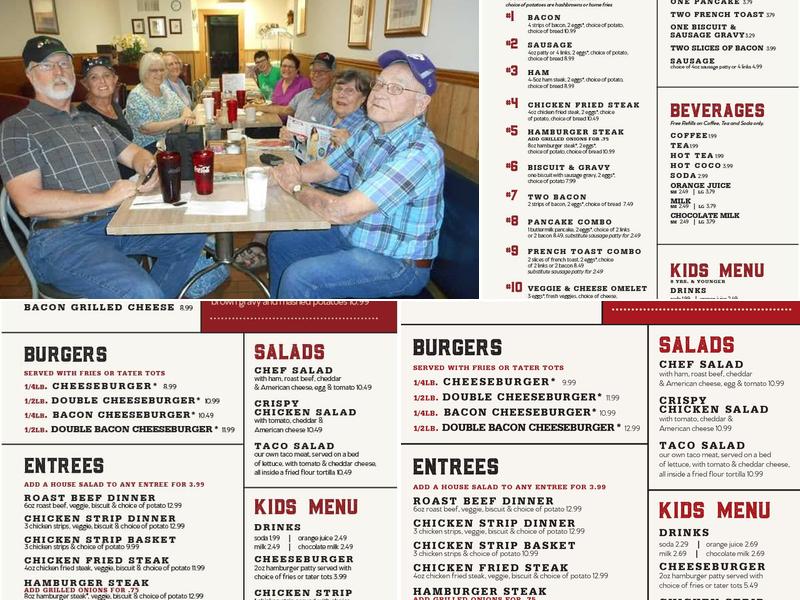 Friendly Cooker Menu