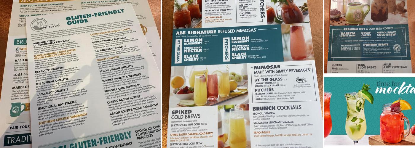 Another Broken Egg Cafe Menu