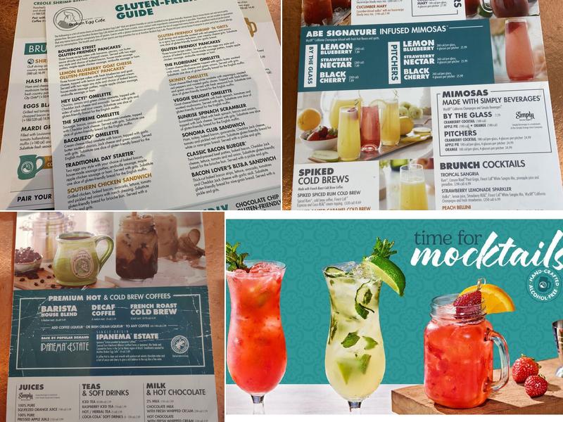 Another Broken Egg Cafe Menu