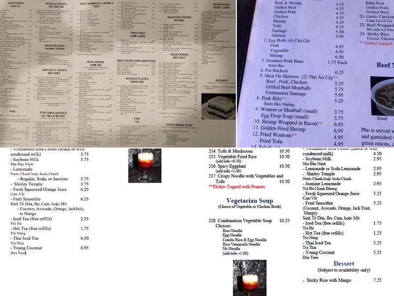 May Café Menu