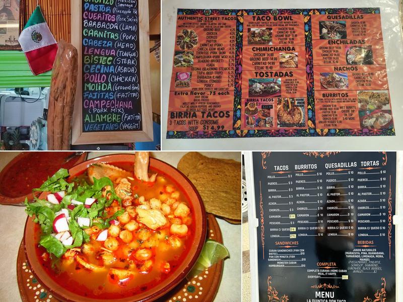 Don Taco Mexican Restaurant Menu