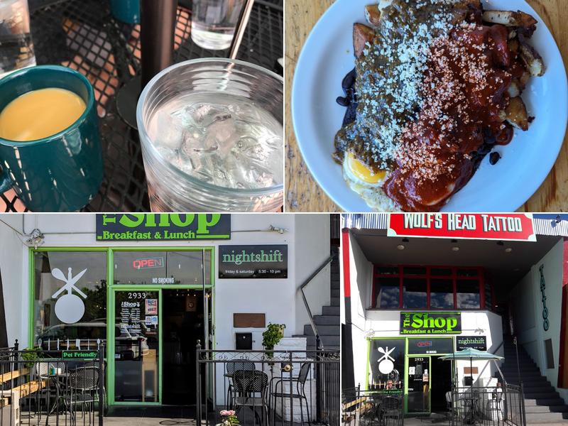 The Shop Breakfast and Lunch 2933 Monte Vista Blvd NE, Albuquerque