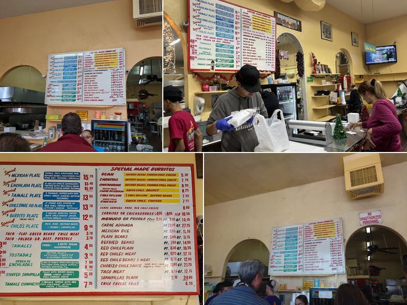 El Modelo Mexican Foods Menu