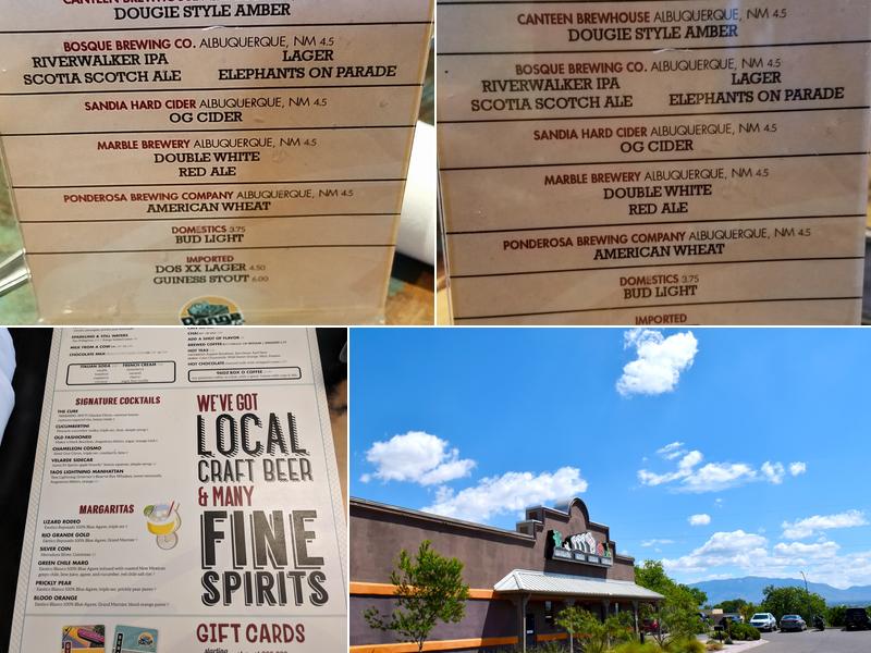 Range Cafe Coors Menu