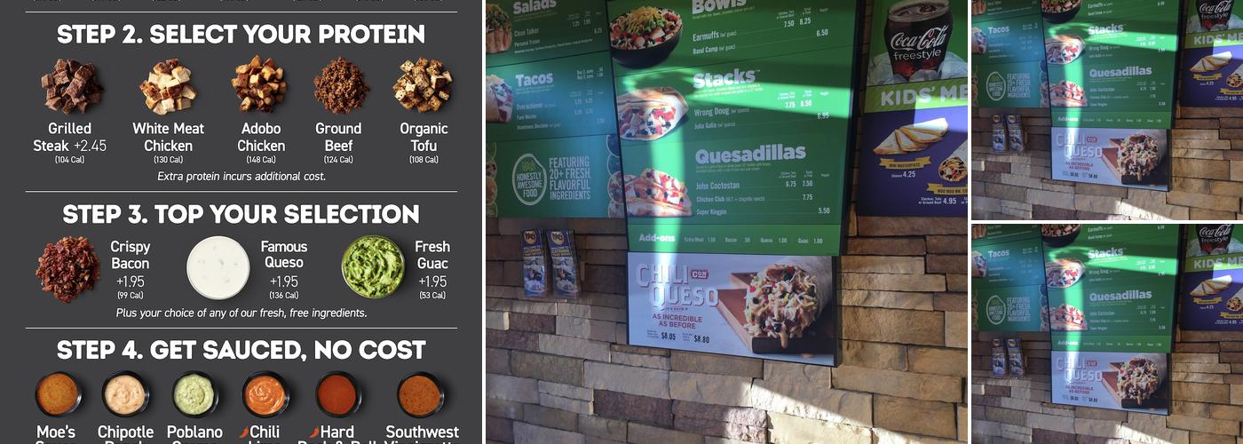 Moe's Southwest Grill Menu