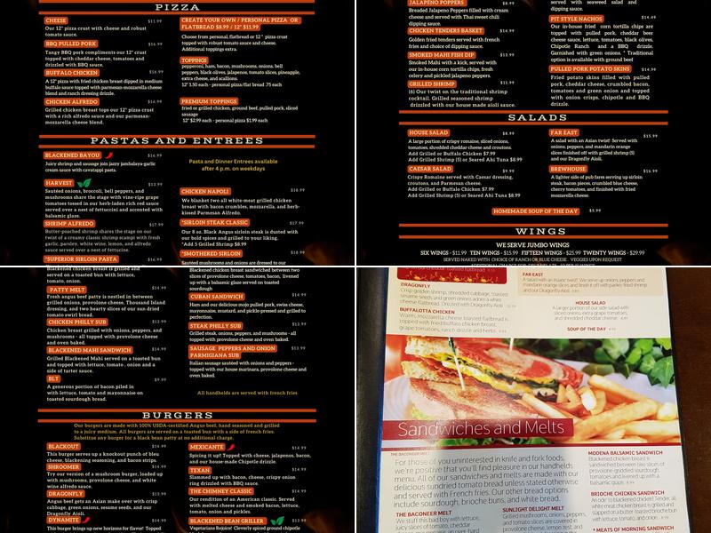 Copper Chimney Grill And Bar Menu