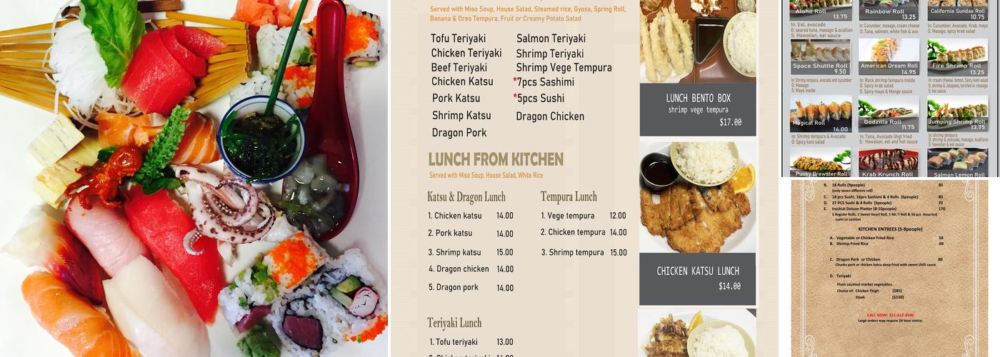 Irashiai 2 Menu