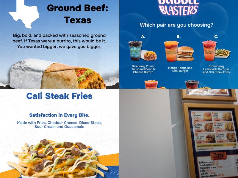 Baker's Drive-Thru Menu
