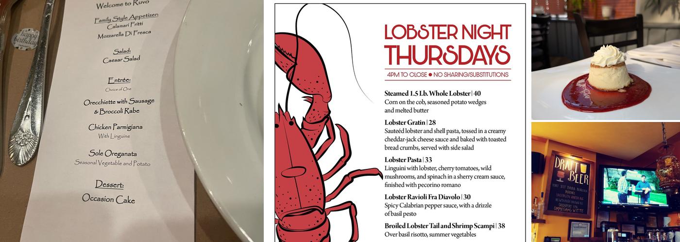 Ruvo Menu