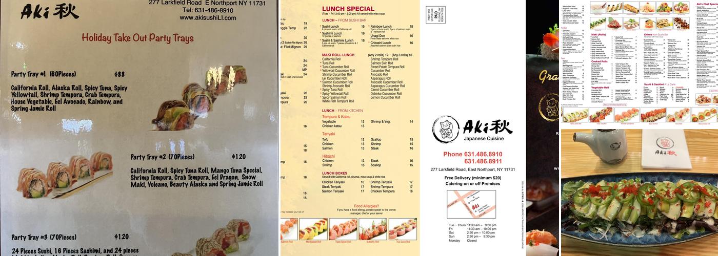 Aki Menu