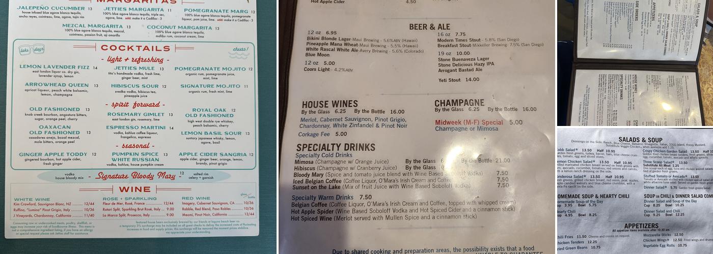 Belgian Waffle Works Menu