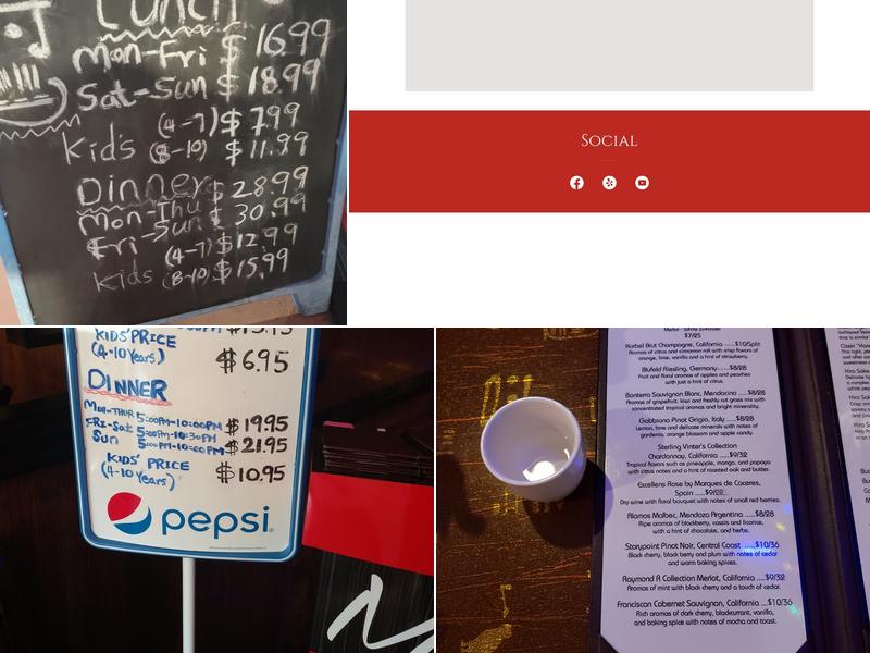 Miyako Japanese Buffet Menu