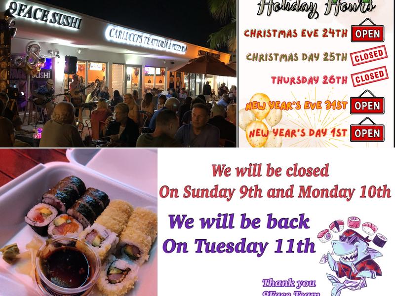 9 Face Sushi Cafe 3422 E Atlantic Blvd, Pompano Beach