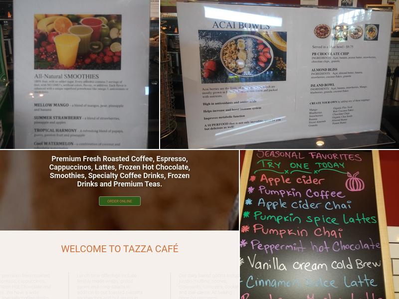 Tazza Cafe - Armonk Menu