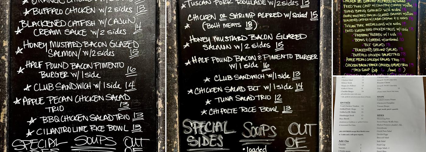 Five Loaves Bakery & Cafe Menu