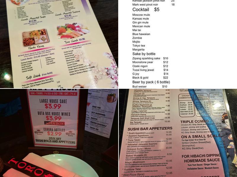 Toro Hibachi Sushi & Asian Menu