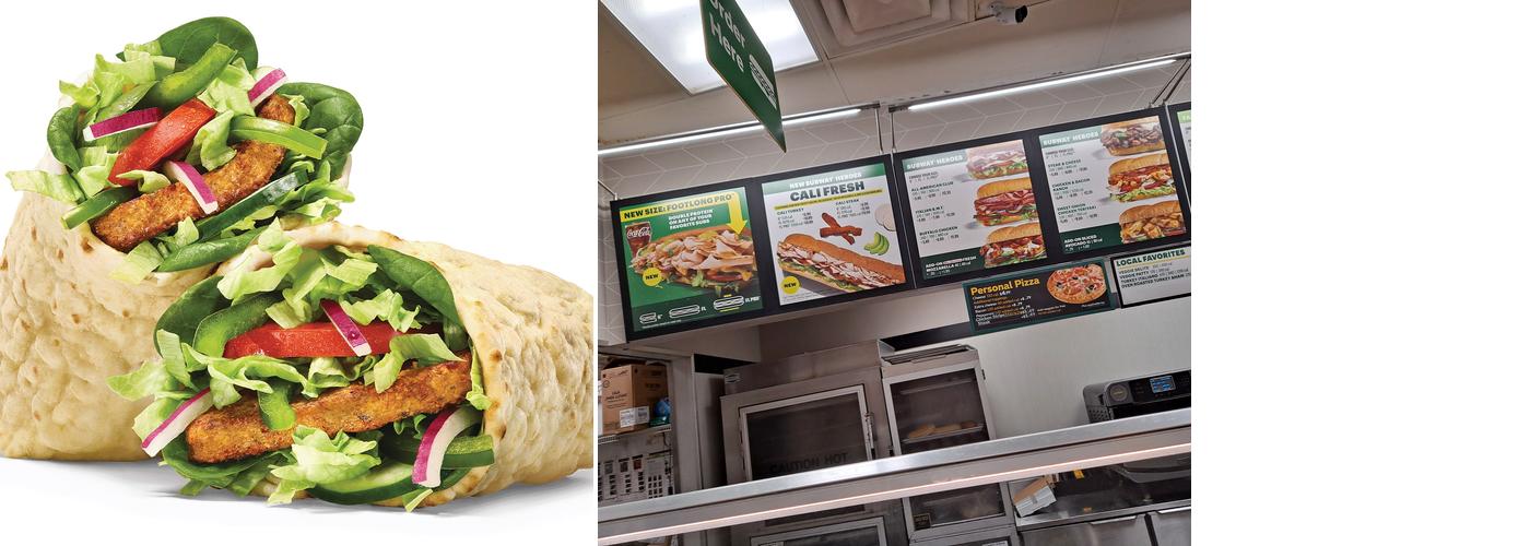 Subway Menu