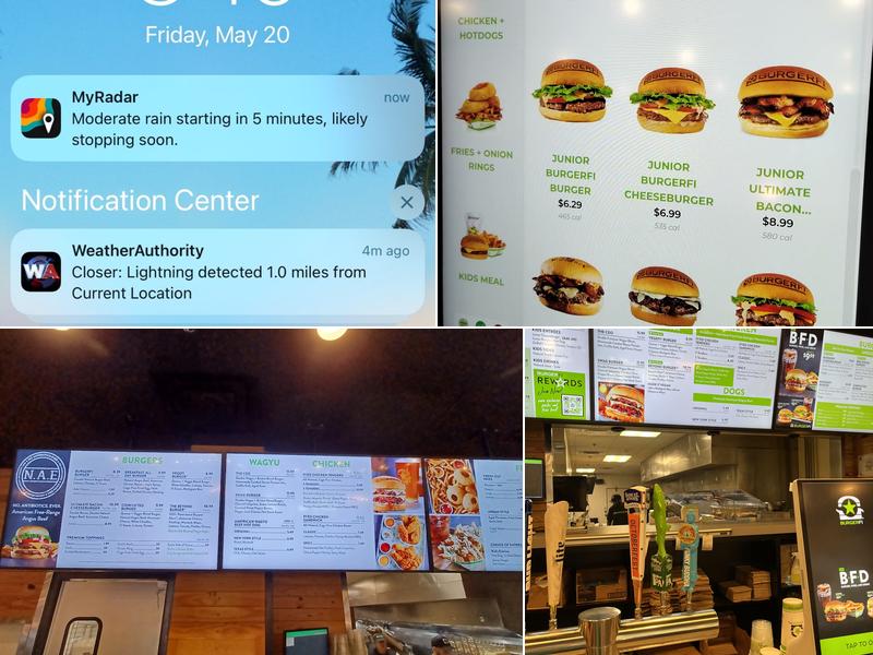 BurgerFi Menu