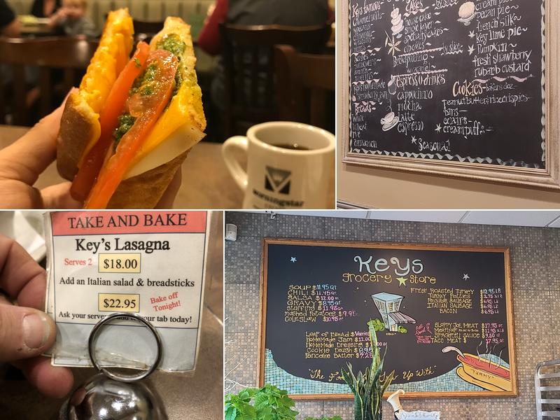 Keys Cafe & Bakery Menu