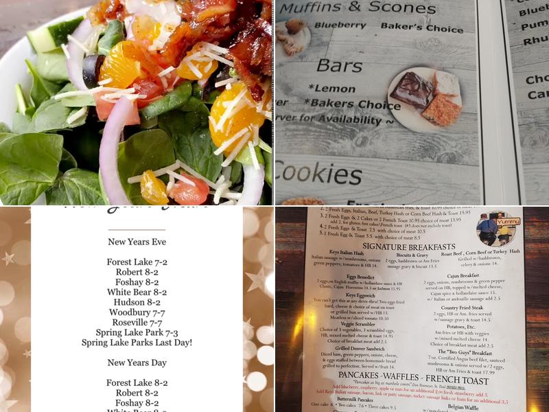 Key's Cafe & Bakery Menu