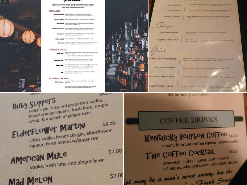 Flame Bar And Grill Menu