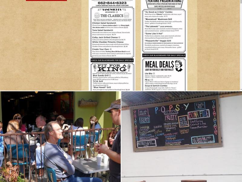 Cafe 212 Menu