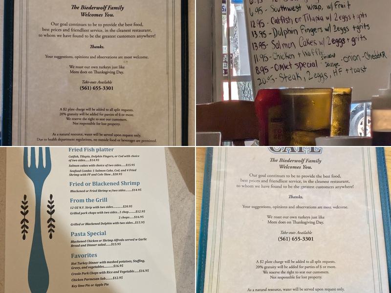 This Is It Cafe Menu