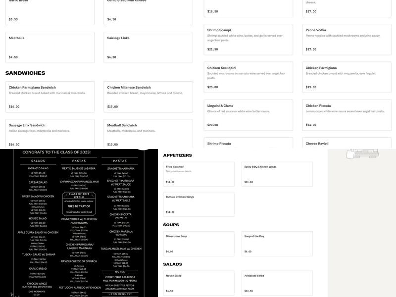 Genovese's Italian Kitchen Menu