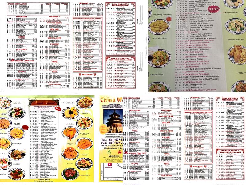 China Wok Menu