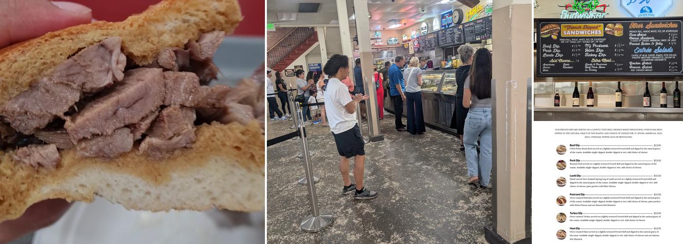 Philippe The Original Menu