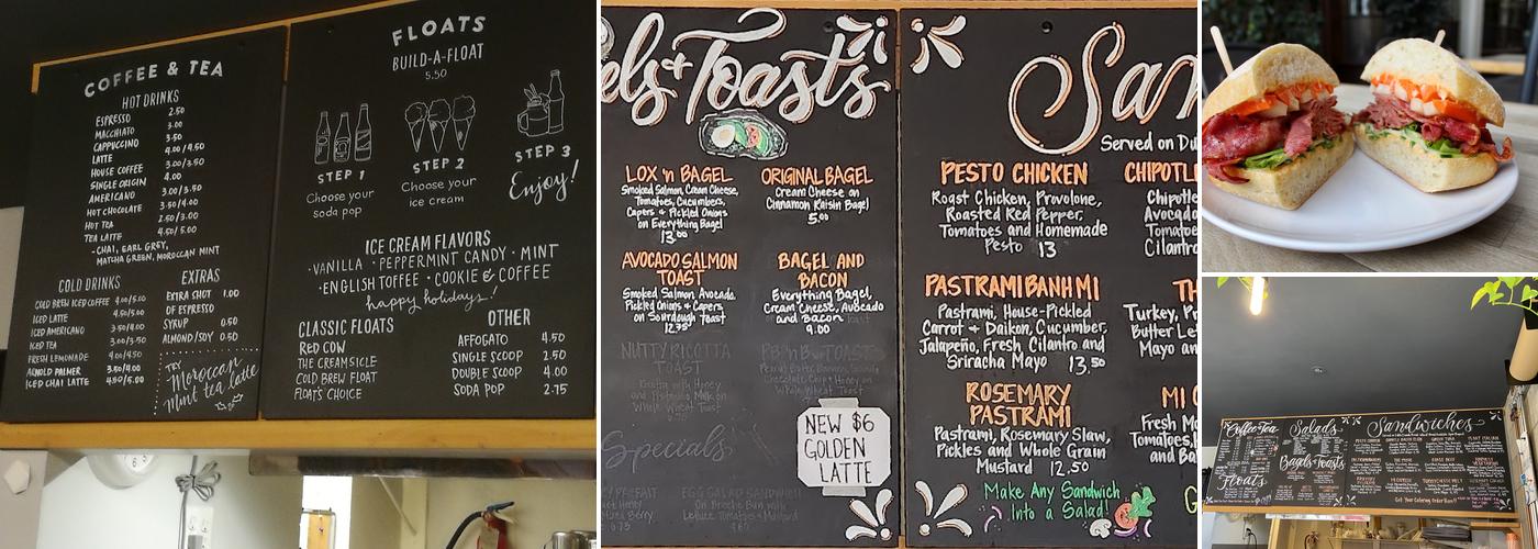 Float Pasadena Menu