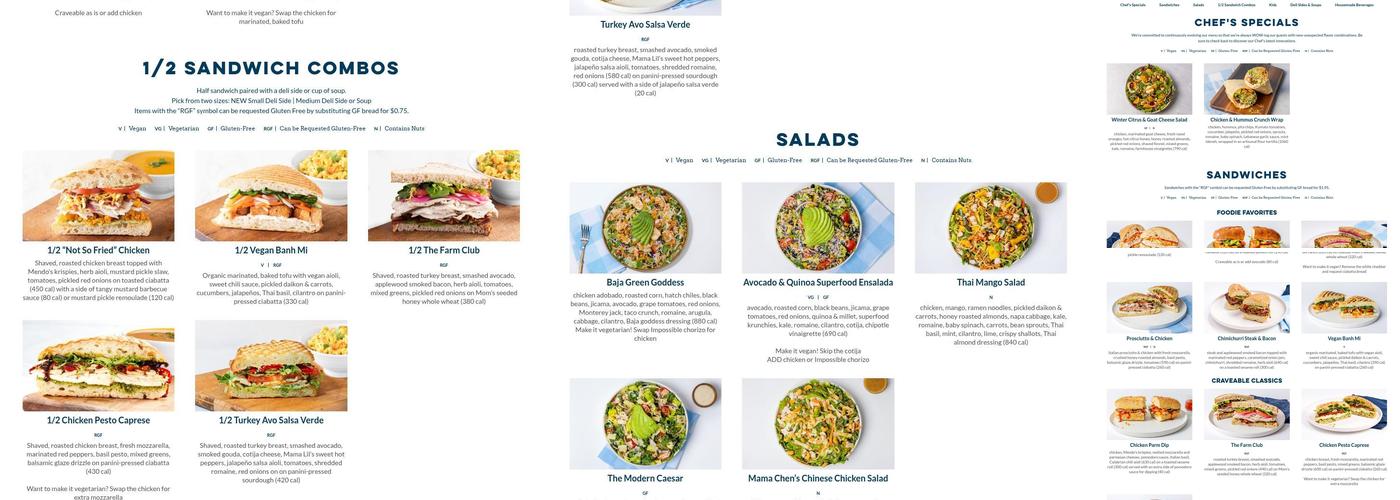 Mendocino Farms Menu