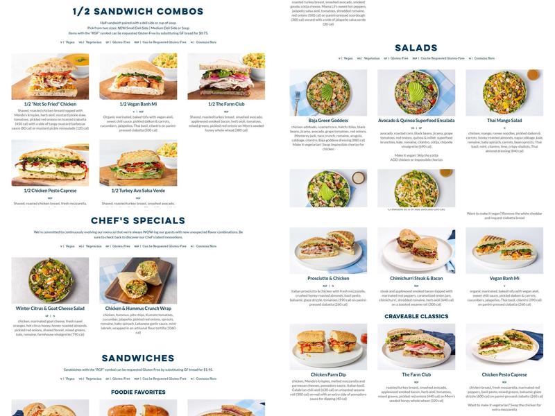 Mendocino Farms Menu