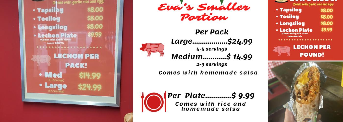 Eva's Lechon & Deli Menu