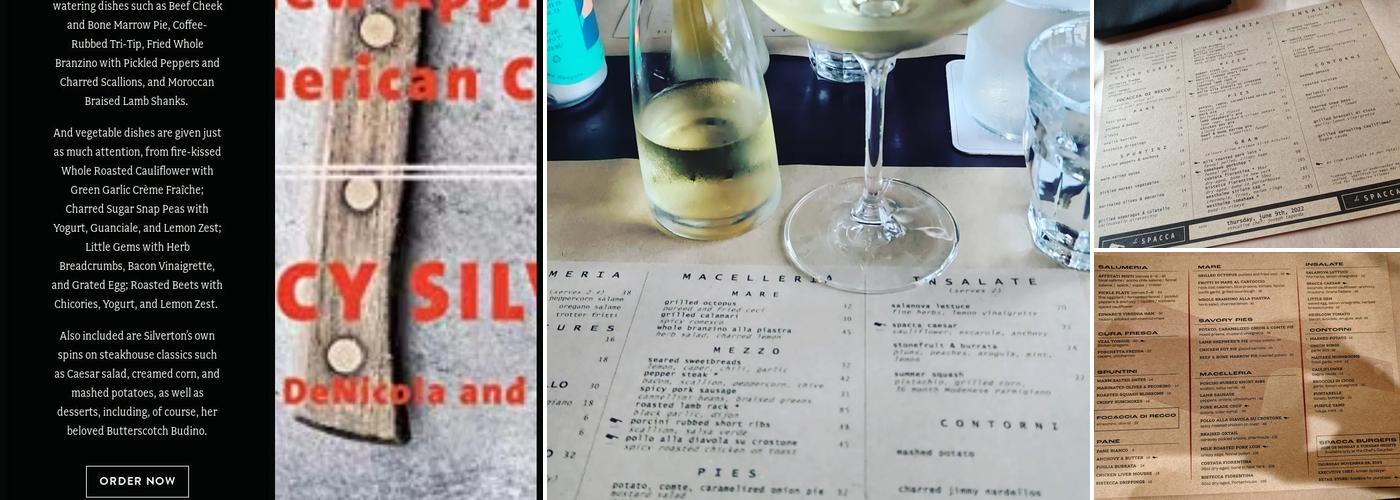 chi SPACCA Menu