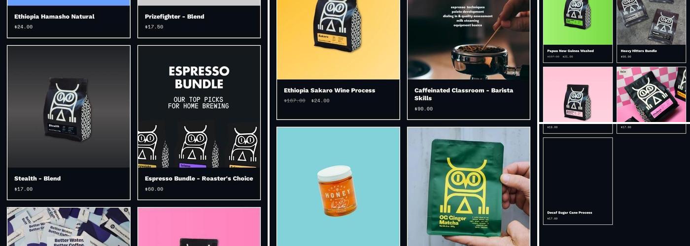 Second State Coffee Menu