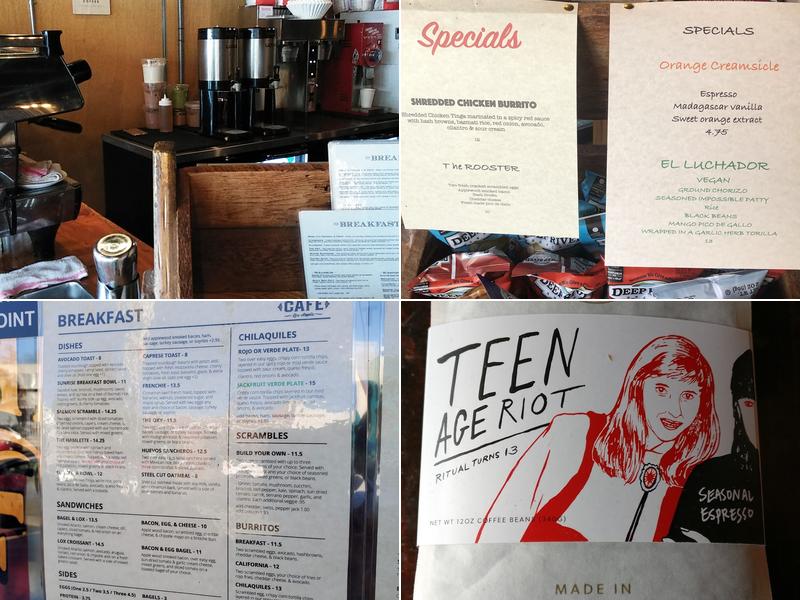 The Highland Cafe Menu