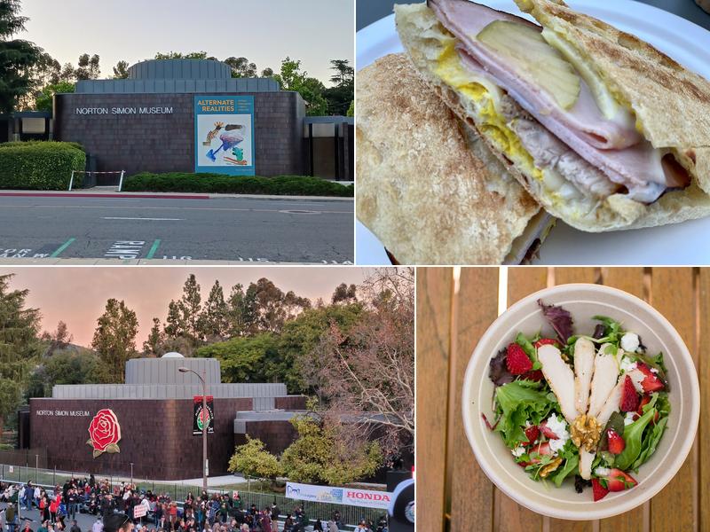 Garden Cafe at Norton Simon Museum