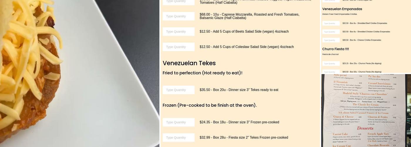 Amara Cafe & Restaurant Menu