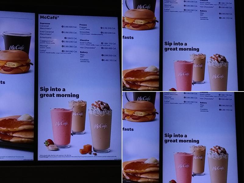 McDonald's Menu