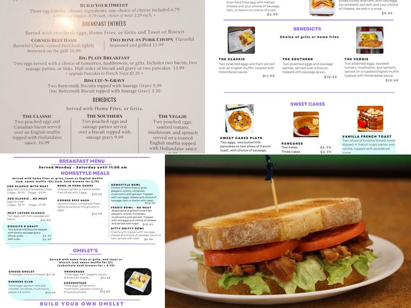 Britt's Cafe - South Lakeland Menu