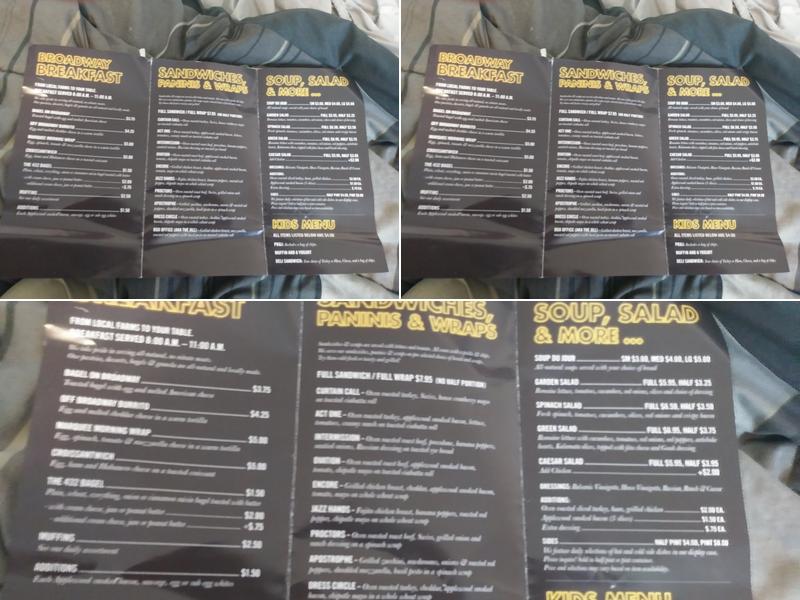 Apostrophe Cafe & Lounge Menu