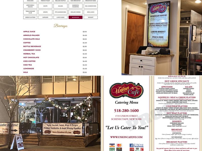 Union Cafe Menu